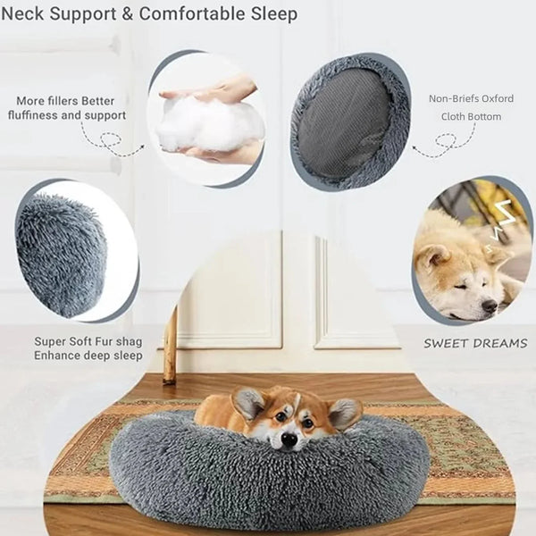 Cozy Snuggle Pet Bed