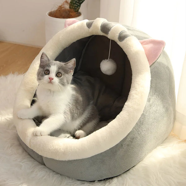 Cozy Small Cat Cave Bed
