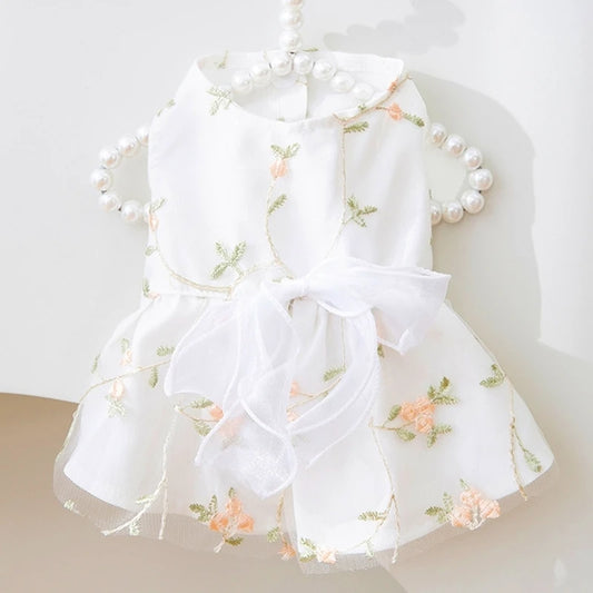 Princess Floral Pet Dress