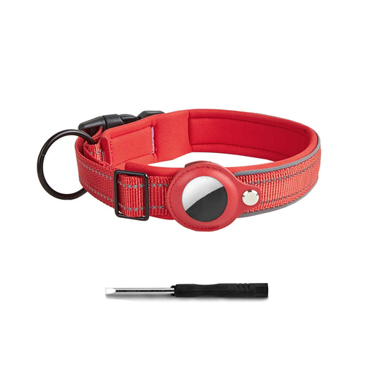 Reflective AirTag Pet Collar
