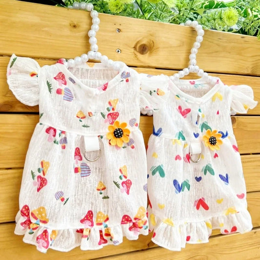 Cute Summer Pup Dress