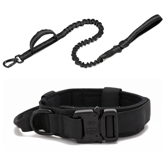 Reflective Dog Collar & Leash Set