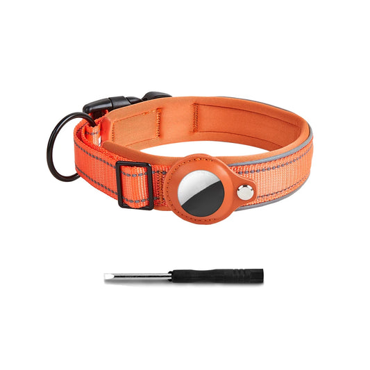 Reflective AirTag Pet Collar