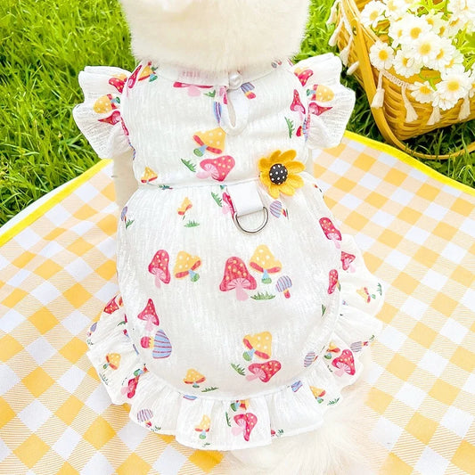 Cute Summer Pup Dress