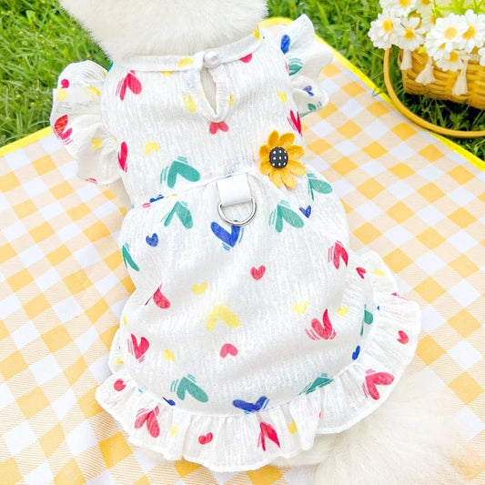 Cute Summer Pup Dress