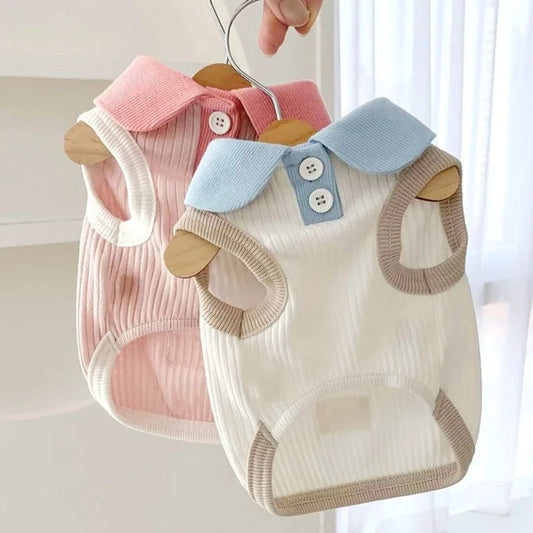 Summer Cute Pet Polo Shirt