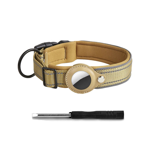 Reflective AirTag Pet Collar