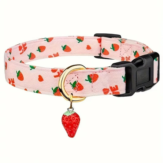 Summer Fruit Dog Collar Set