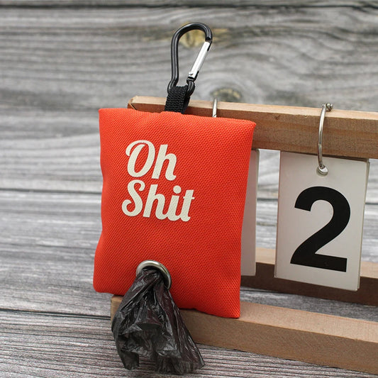 OH SHIT Poop Bag Holder