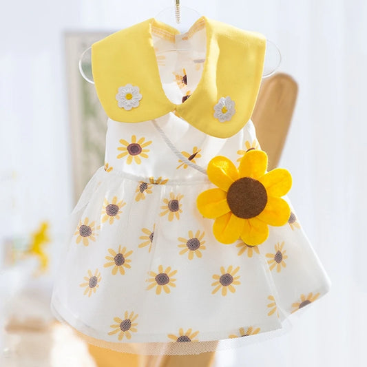 Princess Floral Pet Dress
